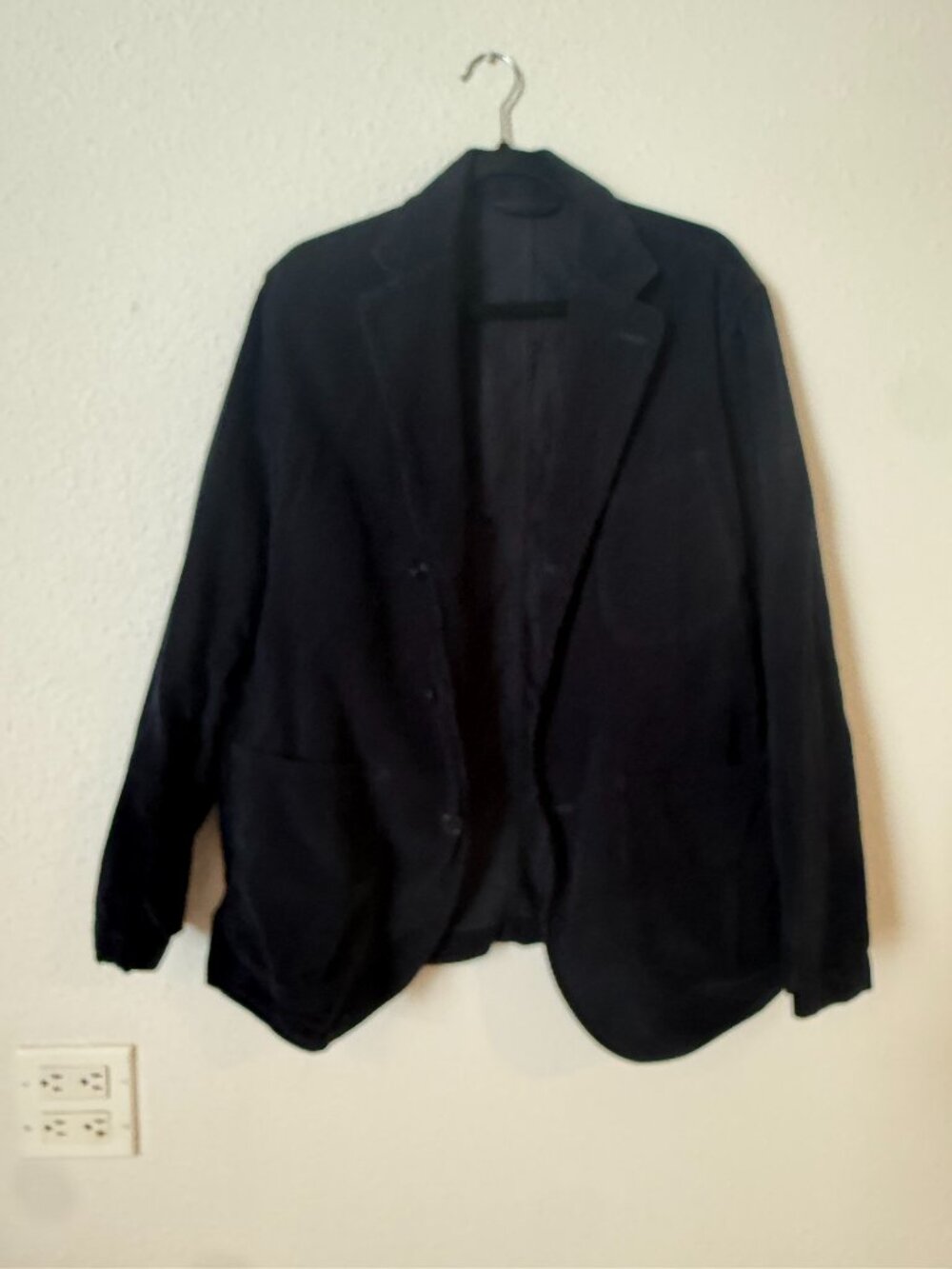 Buck Mason Men's Navy Corduroy Jacket